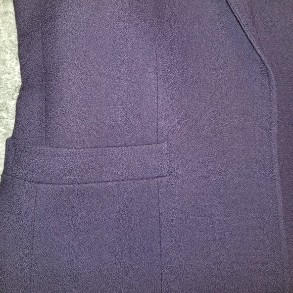 Daniel For Spellbound Wool Egg Plant Purple Blazer Jacket Size 6 Business Work - Picture 6 of 7